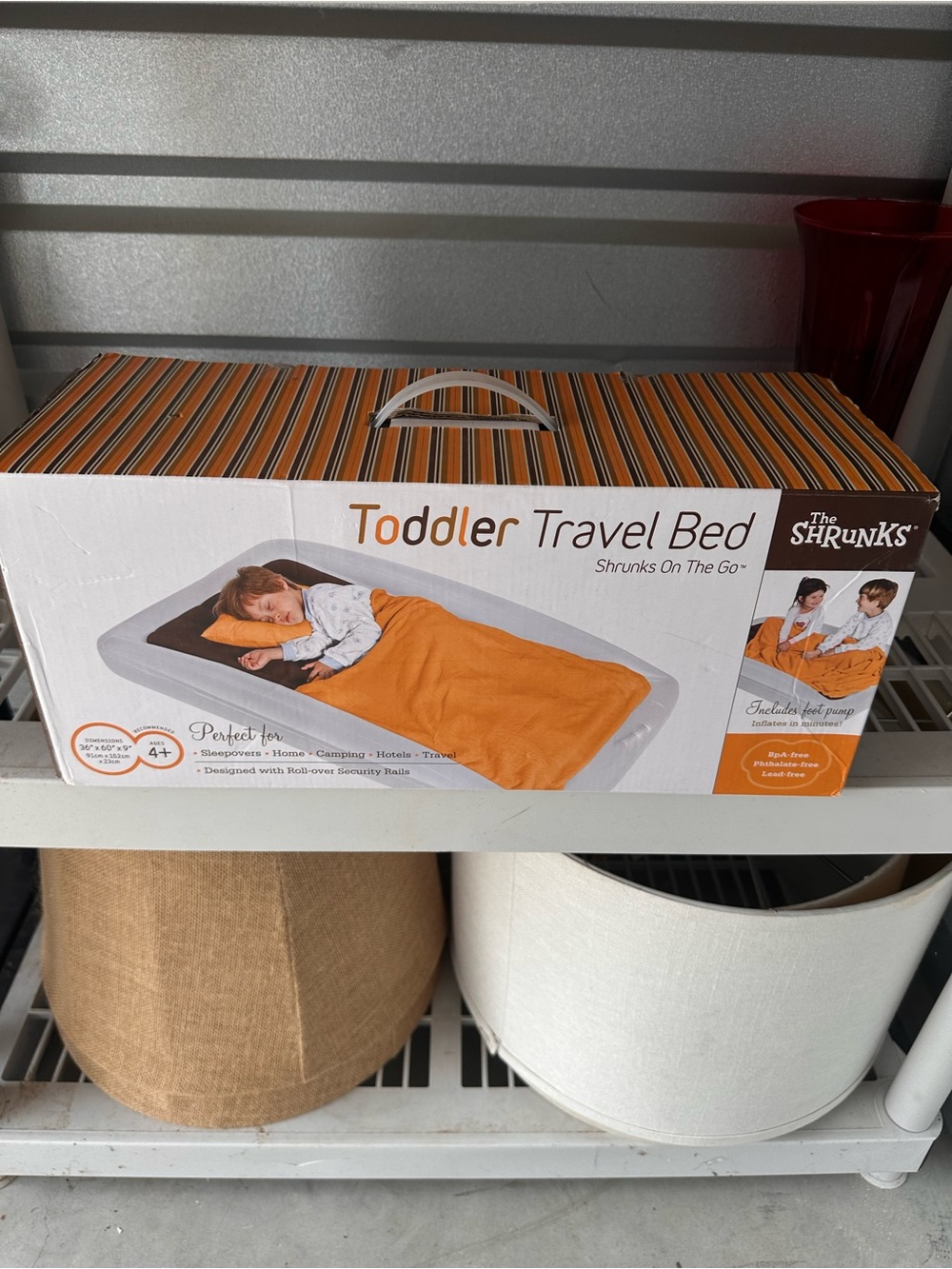 Shrunks Toddler Travel Bed